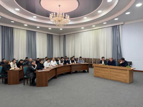 A critical discussion was held at the Tashkent City Department of Justice.