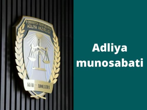 ❗️RASMIY MUNOSABAT