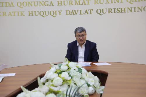 The Minister of Justice familiarized himself with the activities of the Samarkand Regional Justice Department