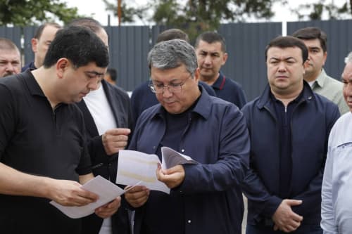 Adliya vaziri A.Tashkulov Yashnobod tumanidagi “Yangiobod” bozori faoliyati bilan tanishdi