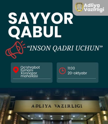 🔈DIQQAT, E’LON!