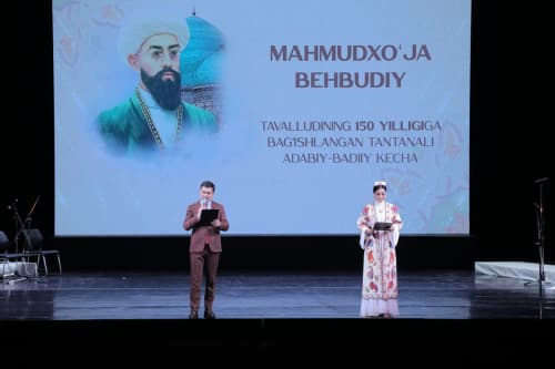  Poytaxtda Mahmudxo‘ja Behbudiy tavalludining 150 yilligiga bag‘ishlangan adabiy-ma’rifiy xotira kechasi bo’lib o’tdi 