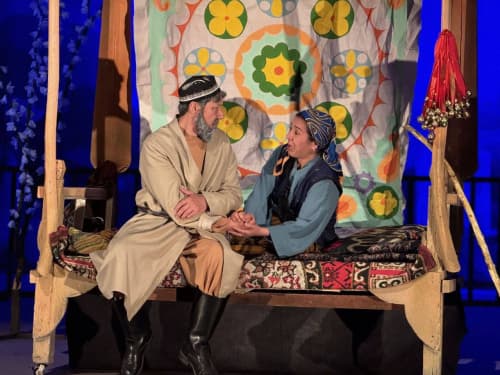 The Bukhara Theater's performance "Qiyomat Qarz" will be shown at one of the capital's theaters