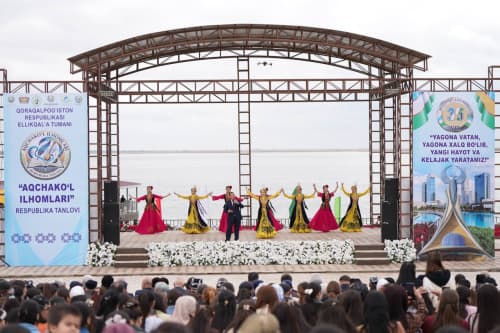 Qoraqalpog‘istonda "Aqchako‘l ilhomlari" ijodiy tanlovning ochilish marosimi bo‘lib o‘tdi