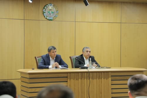 PF-103-sonli Farmon ijrosi: ijodiy birlashmalarni tashkil etish yuzasidan yig‘ilish bo‘lib o‘tdi