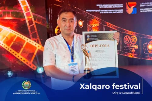 “Ulug‘ Amir va Donna Mariya” filmi Qirg‘izistondagi xalqaro kinofestivalda e’tirof etildi