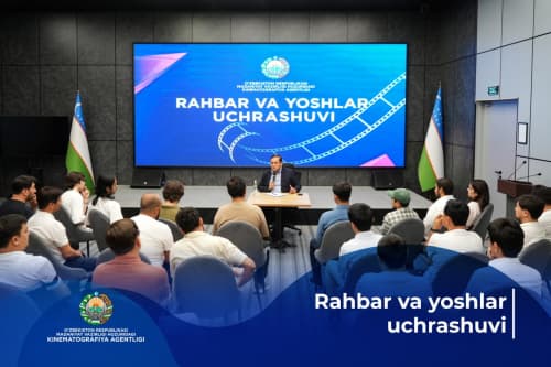 Yosh kinoijodkorlar bilan ochiq muloqot o‘tkazildi