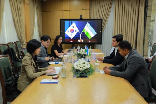 Koreya taraqqiyot instituti vakillari bilan uchrashuv o‘tkazildi