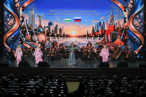 Moskvada “Yangi O‘zbekiston shu’lasi” tantanali konserti bo‘lib o‘tdi