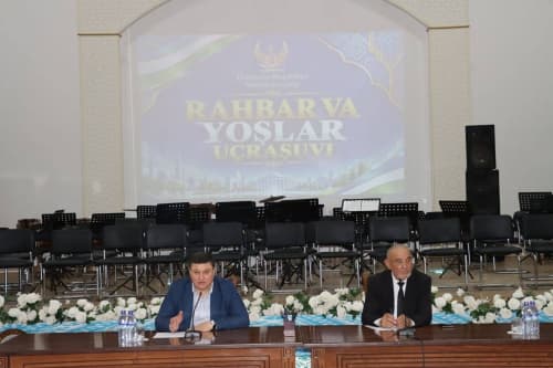 Qashqadaryoda yoshlar bilan ochiq muloqot o‘tkazildi