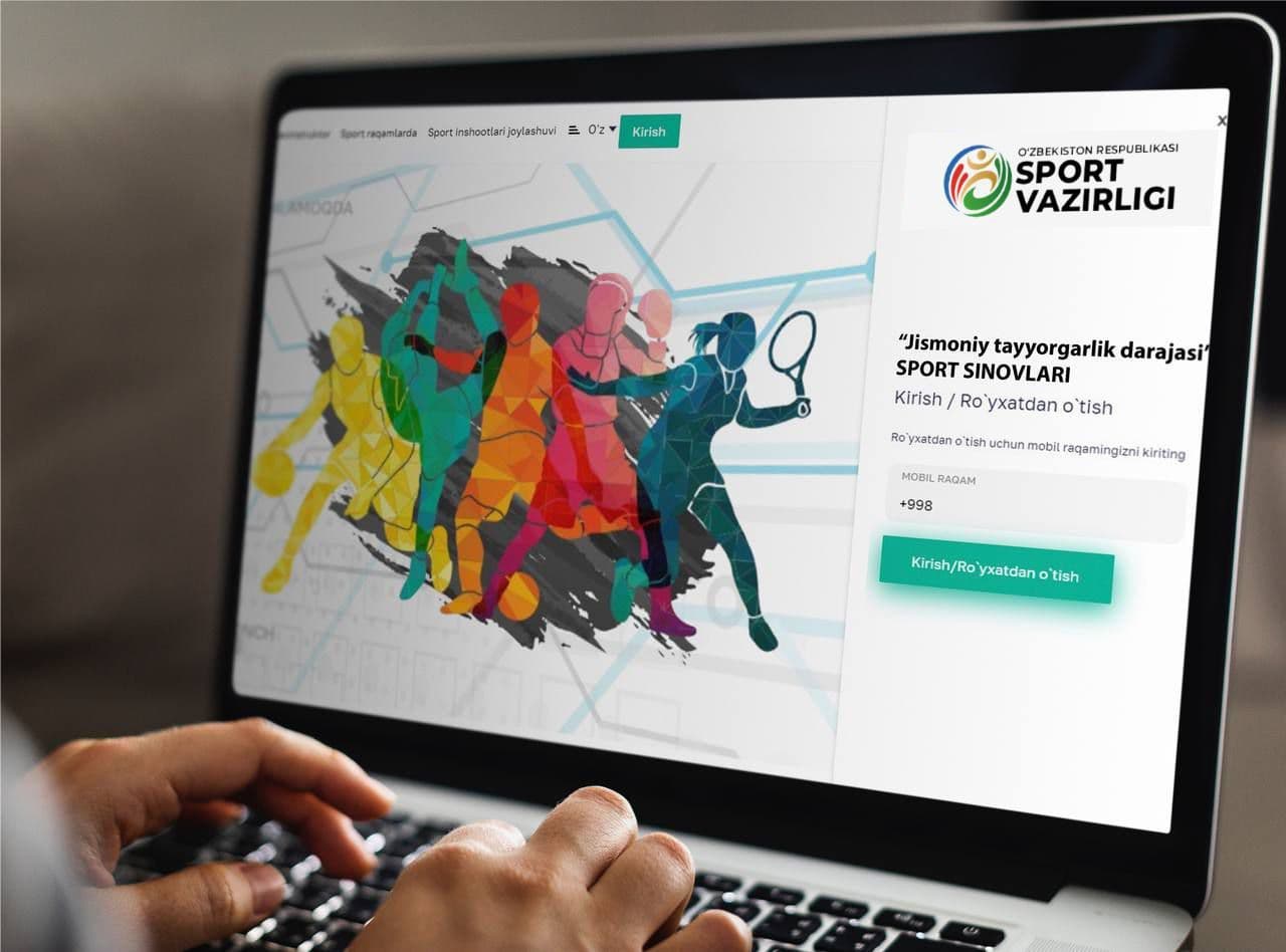 "Jismoniy tayyorgarlik darajasi" sport sinovlarini topshirish uchun arizalar my.sport.uz orqali qabul qilinadi