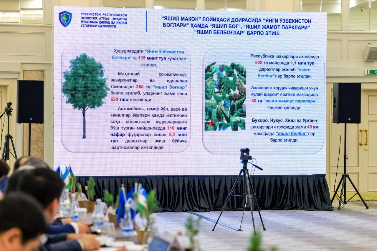 A master plan for the implementation of the "Yashil Makon" initiative will be developed in Surkhandarya region 