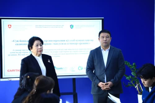 Расширяется участие женщин в управлении водными ресурсами бассейна реки Зарафшан