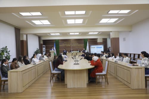 В Ташкентском государственном аграрном университете состоялся открытый диалог с молодёжью