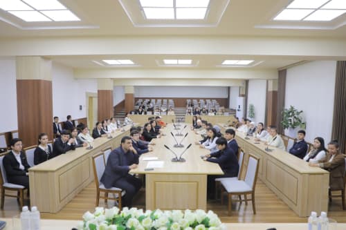 Toshkent davlat agrar universitetida yoshlar bilan ochiq muloqot o‘tkazildi