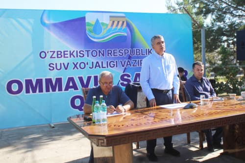 VAZIR QIZILTEPA TUMANIDA SAYYOR QABUL O‘TKAZDI