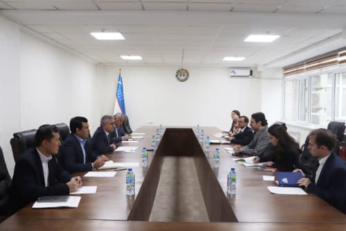 FRANSIYANING MAMLAKATIMIZDAGI ELCHISI BILAN UCHRASHUV O‘TKAZILDI