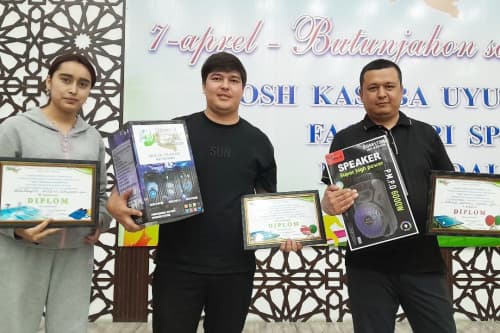 JIZZAXLIK SUVCHILAR SPORTDA HAM PESHQADAM