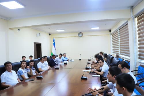 SUV XO‘JALIGI TIZIMI YOSHLARI BILAN OCHIQ MULOQOT O‘TKAZILDI
