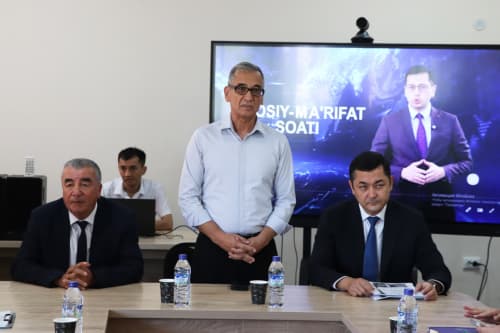 Siyosiy ma’rifat soatida “Millat Shavkati” kitobi taqdimoti o‘tkazildi