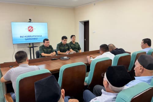 Коррупцияга қарши курашиш – ҳар бир ходимнинг масъулияти