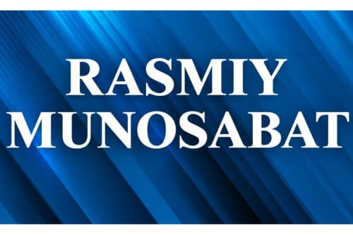 Rasmiy munosabat