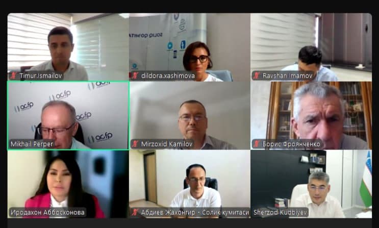 Онлайн-заседание Общественного совета при Налоговом комитете