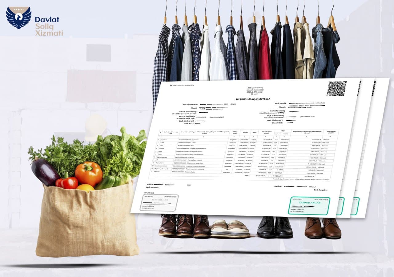 Застройщик, а продает одежду и продукты питания на сумму 401,3 млрд сумов