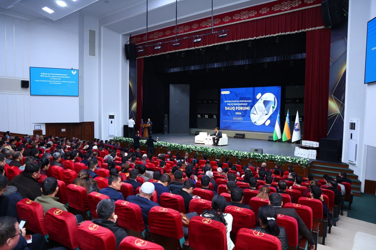 “Soliq forumi – 2026” forumi Qoraqalpog‘iston Respublikasida 