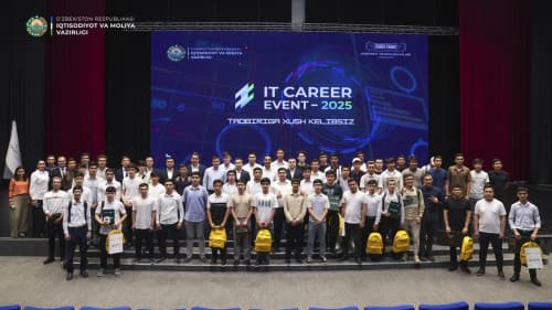 «IT CAREER EVENT – 2025»: ёшлар билан очиқ мулоқот ва ривожланиш имкониятлари юзасидан Ўзбекистондаги етакчи ОТМ талабалари ва «IT» академияларининг илғор талабалари билан учрашув ташкил этилди