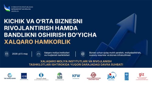 A new stage of international cooperation to support small and medium-sized businesses and create new jobs will be discussed