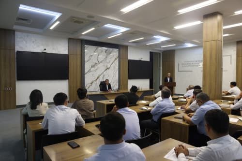 An Event on Combating Corruption Held at the Ministry of Mining Industry and Geology