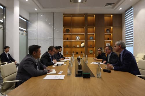 Meeting Held with Delegation Led by the Managing Director of the European Bank for Reconstruction and Development