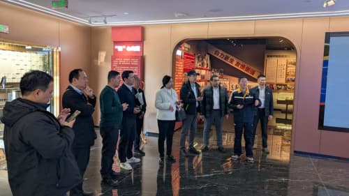 Mineral resurslar instituti delegatsiyasi Xitoyning mis sanoati korxonalari faoliyati bilan tanishdilar