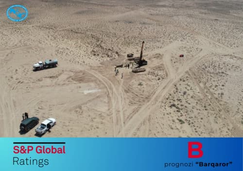 S&P Global Ratings “O‘zbek geologiya qidiruv” AJ reytingini “Barqaror” darajada tasdiqladi