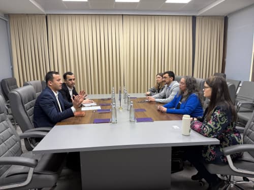 NASA Delegation Visits the University of Geological Sciences