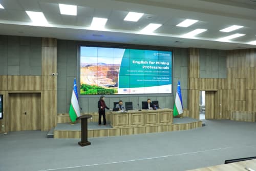 GFU va NDKTUda World Learning tashkiloti bilan hamkorlikda konchilik sohasi mutaxassislari uchun ingliz tili kursi bo‘yicha tadbirlar bo‘lib o‘tdi