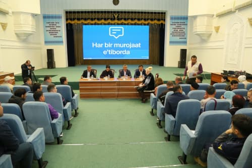  Outreach Reception Held in the City of Bekabad