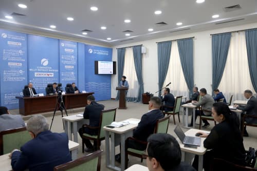 “O‘zbek geologiya qidiruv” AJ faoliyati muhokama qilindi