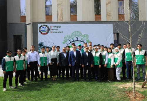 “Yashil Makon”: Leadership and Youth Jointly Planted Tree Saplings