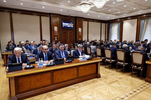Representatives of the Ministry of Mining Industry and Geology took part in a meeting of the Parliamentary Commission