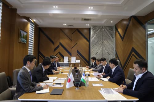 Cooperation Issues Discussed with Itochu and JOGMEC