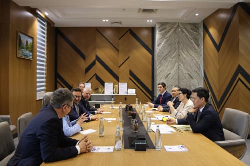 MOL Group kompaniyasi delegatsiyasi bilan uchrashuv bo‘lib o‘tdi