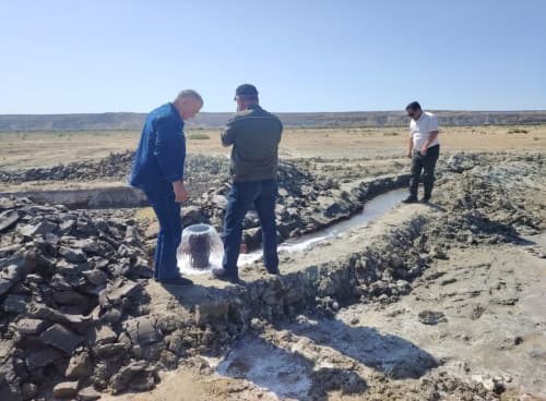 В рамках Государственной программы на месте изучены проводимые гидрогеологические исследования
