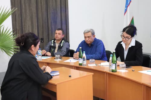 Public Reception Held in Angren