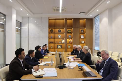 Meeting Held with Experts from the European Bank for Reconstruction and Development