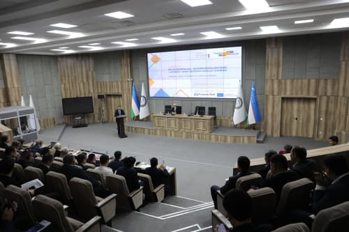 Seminar with EBRD consultants underway in Tashkent