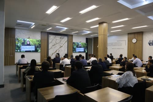 A Dictation Held under the Slogan ‘My Uzbek Language Is My Soul’