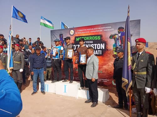 Молодой спортсмен из Кунграда занял призовое место в соревнованиях по мотокроссу.