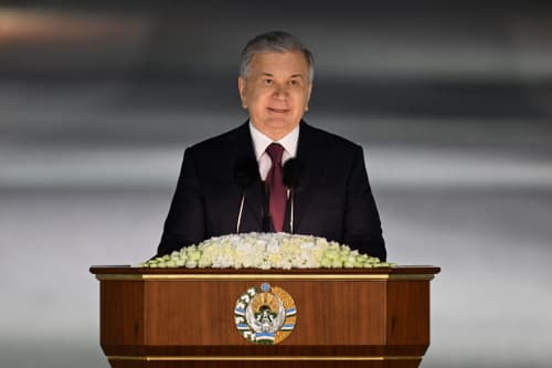 Выступление Президента Республики Узбекистан Шавката Мирзиёева на церемонии открытия научно-просветительского и туристического комплекса «Бурхониддин Маргинони» в городе Маргилане
